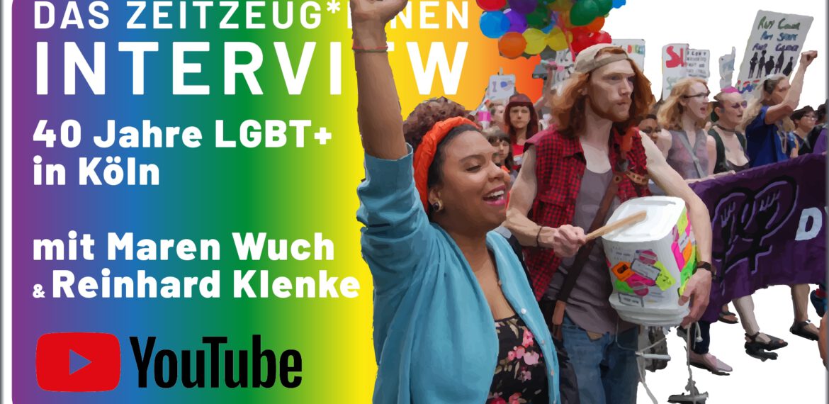 40 Jahre LGBT+ Szene in Köln – Couchgespräch mit Maren Wuch & Reinhard Klenke