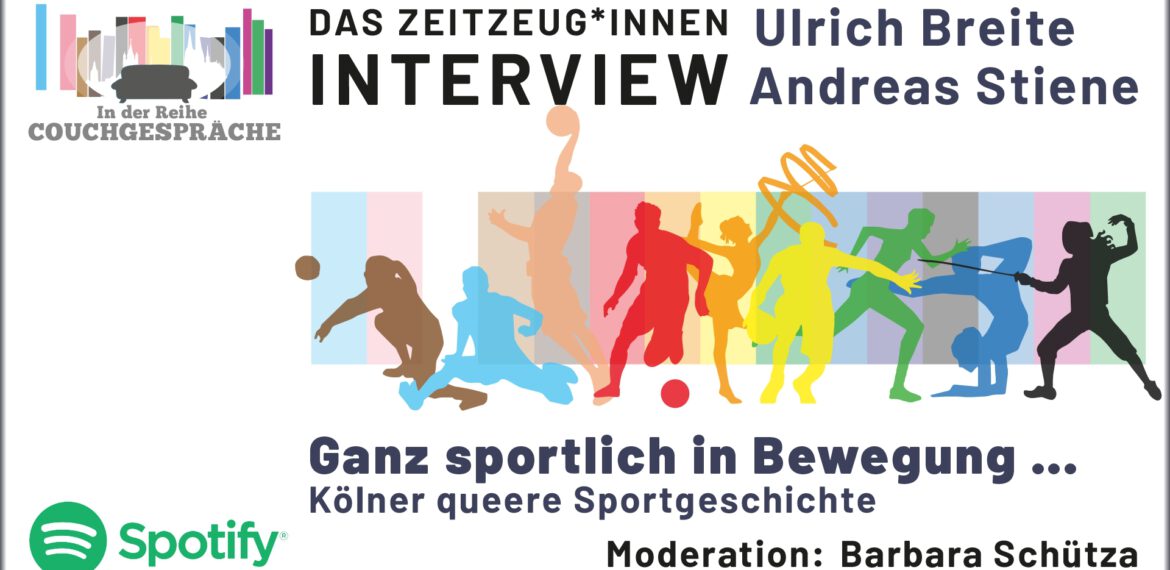Kölns queere Sportgeschichte – Couchgespräch mit Andreas Stiene und Ulrich Breite